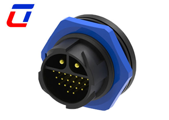 40A 2 pin connettore di alimentazione ad alta corrente 20 pin connettore di dati impermeabile IP67
