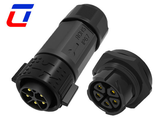 Connettore maschio femmina a 5 pin impermeabile IP67 30A