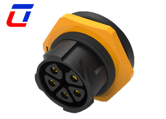 5 pin cavo ad alta corrente per il connettore a bordo IP67 30A connettore di cavo a presa e presa
