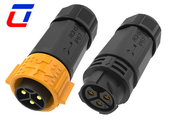 IP67 Connessione di alimentazione impermeabile a 3 pin 50A da maschio a femmina