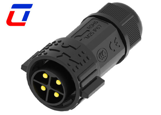 Connessione di potenza impermeabile da 4 pin a campo connessione maschile a femmina 50A