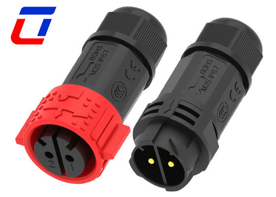 Acqua resistente 2 pin maschio femmina connettore 50A per 16.0mm cavo OD Max.
