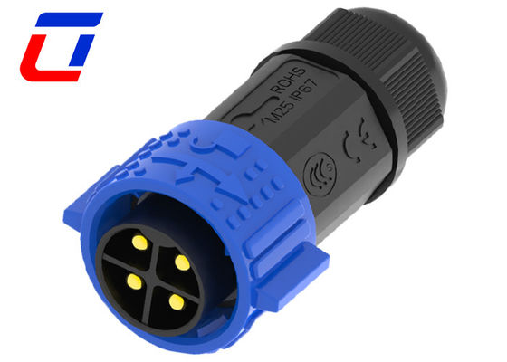 Acque resistenti 4 Pins Wire To Board Power Connector 50A connettore di paratia impermeabile