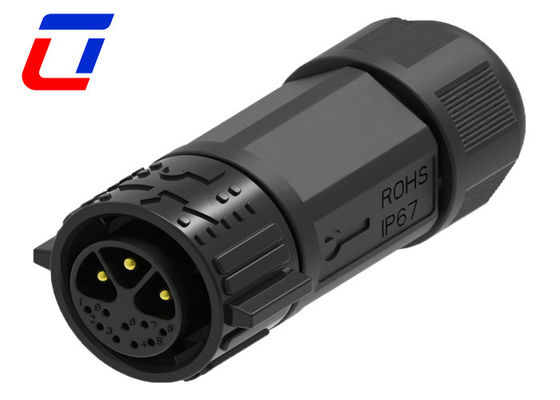 3 pin 30A resistente all'acqua connettore maschio femmina industriale 12 pin presa e presa