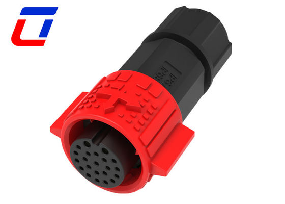 Connettore di alimentazione montato su un pannello industriale a 2 pin 20 pin connettore di dati impermeabile