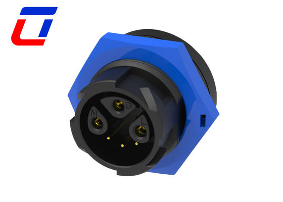 Multi Pin Circular M19 Waterproof Connector 3+3 Pin Segnale e connettori di alimentazione