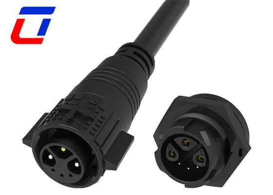 Cable maschio Femmina 6 Pin Multi Pin connettori pannello impermeabile montato M19 IP67