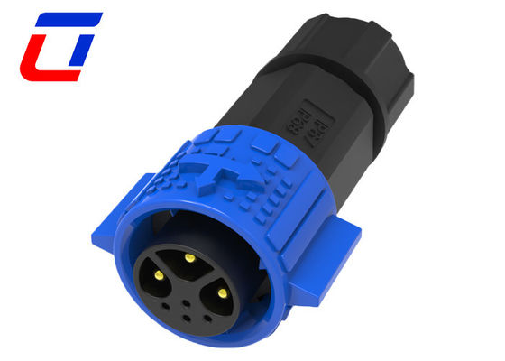 Collegatori a 7 pin circolari a più pin impermeabili IP67 3 Power 4 Signal Plug combinato