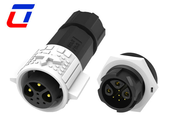 M19 Multic Pin Male To Female Cable Connectors impermeabile 3 Potenza 5 Segnale IP67