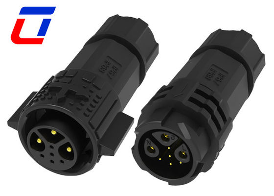 Cable To Cable IP67 connettore circolare impermeabile 15A 3+5 Pin per illuminazione esterna