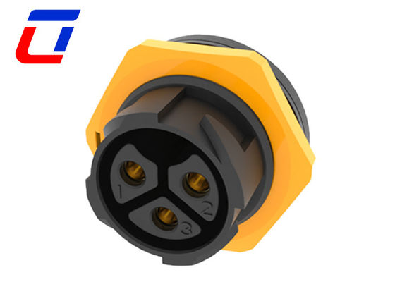50A connettore impermeabile esterno IP67 600V connettore da maschio a femmina a 3 pin