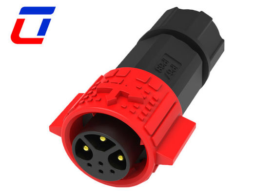 300V Wire To Board IP67 connettore impermeabile 3 pin maschio potenza 4 pin segnale femminile