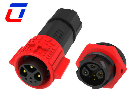 300V Wire To Board IP67 connettore impermeabile 3 pin maschio potenza 4 pin segnale femminile