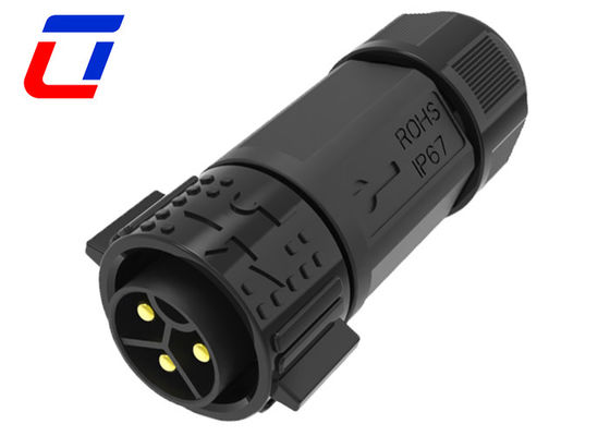 50A 300V connettore a cavo a 3 fasi impermeabile connettore terminale a vite a 3 pin