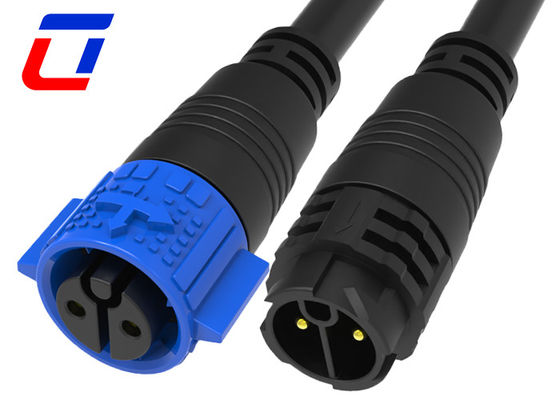 M19 12 calibro connettore a cavo impermeabile 2 pin maschio connettore femmina
