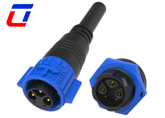 Connettore a cavo impermeabile a bassa tensione a 3 pin 3+2 M19