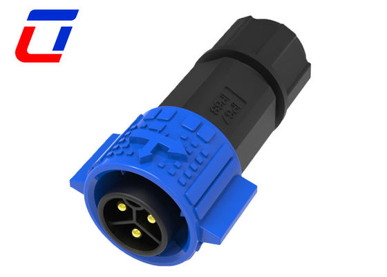 Collegatore circolare impermeabile da cavo a cavo 3 pin Collegatore LED 20 Amp 300V