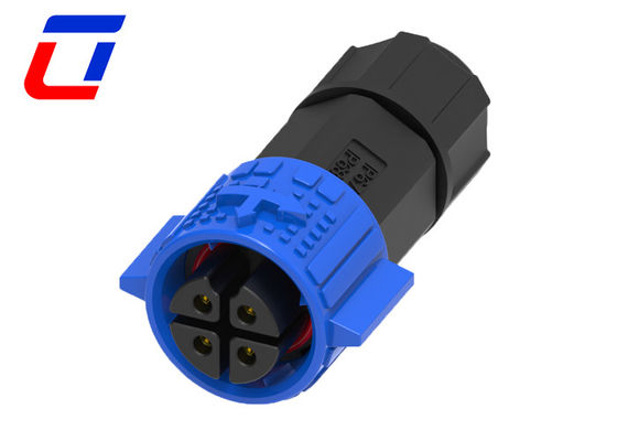 M19 300V 10A connettore a LED impermeabile 4 pin connettori a filo di saldatura impermeabile