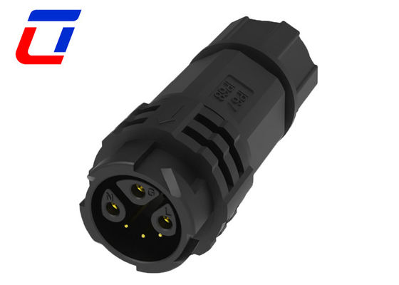6 connettori LED impermeabili 3 segnale di potenza 3 per illuminazione del paesaggio
