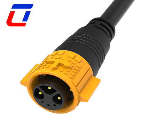 3 Potenza 15A 3 Dati 5A connettore a LED impermeabile 6 Pin connettore a cavo impermeabile