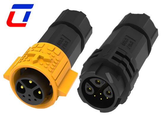7 pin M19 connettore a LED impermeabile 3+4 pin connettori a filo tenuto