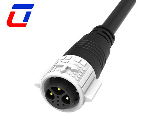 Cable di alimentazione a 3 core connettore LED impermeabile 5 pin connettori a filo a scatto rapido