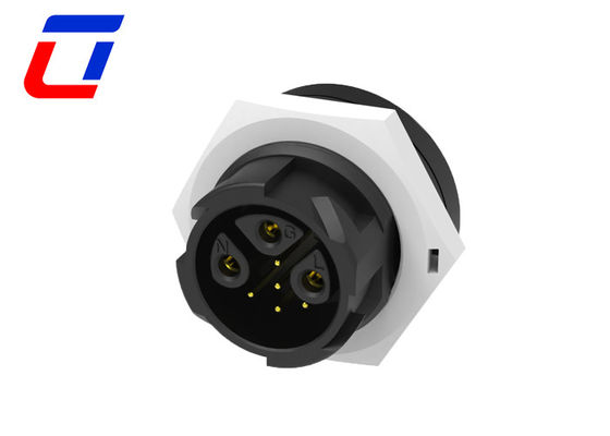 Cable di alimentazione a 3 core connettore LED impermeabile 5 pin connettori a filo a scatto rapido