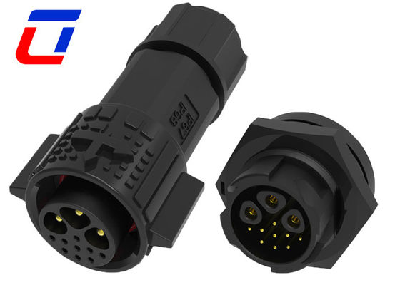 12 pin connessione a LED impermeabile 3 potenza 9 segnale connessioni a paratia impermeabile