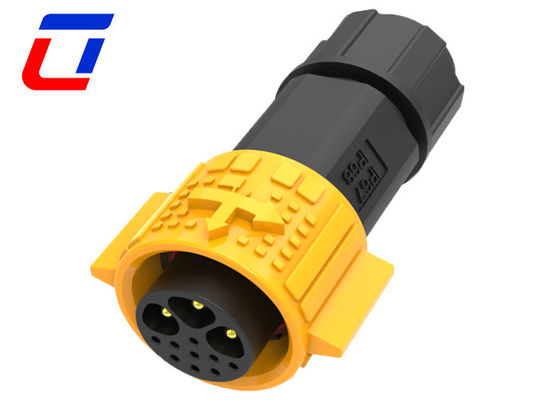 Segnale di alimentazione Ip67 12 pin pannello di montaggio connettore impermeabile 3 + 9 pin presa