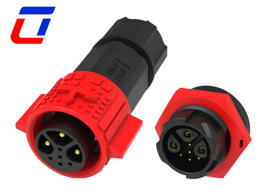 8 pin di connettori di saldatura impermeabili 3 pin di energia maschile 5 pin di segnale femminile