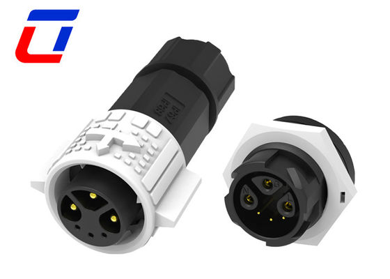 6 pin di alimentazione e segnale connettore splice del filo impermeabile 3 + 3 pin presa di 300V