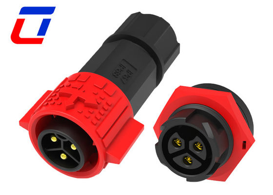 20A 3 pin connessione a filo impermeabile per automobili 3 fase M19 connettore a presa di presa