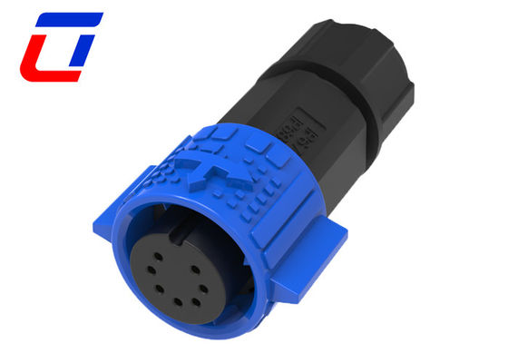 M19 7 Pin Automotive Waterproof Male Female Connector per segnale a bassa potenza