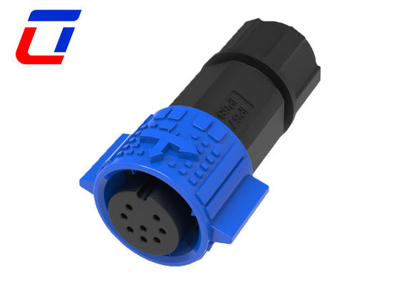 8 Pin Quick Lock Water Tight Connectors M19 Segnale Maschio Femminile 300V