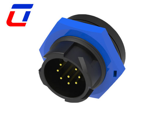 Segnale 5A Blocco rapido connettore circolare impermeabile 8 pin M19 per LED