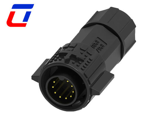Connettore impermeabile esterno a chiusura rapida a 9 pin OEM ODM per display LED