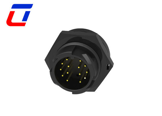 10 pin 12 pin 14 pin 16 pin connettore idraulico per dati, connettore rotondo in plastica 12V IP67
