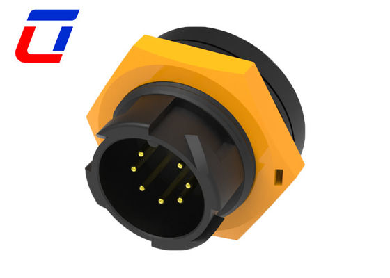 Femmina connettore per dati a 7 pin impermeabile M19 maschio connettore per pannelli montati