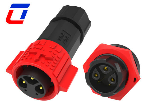 3+2 Pin 15A connettore idraulico per dati 300V M19 connettori circolari in plastica
