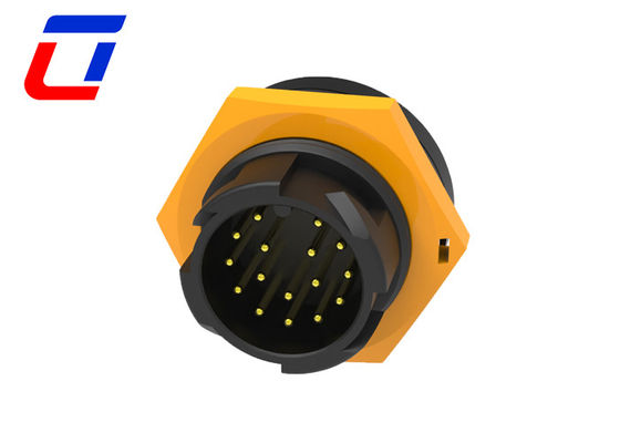 18 pin connettore idraulico per dati maschio pannello montato connettore per cavo femmina IP67
