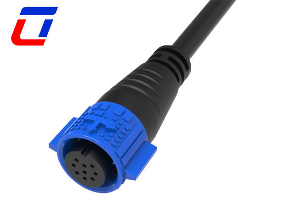 9 Pin Data Connector M19 IP67 connettore impermeabile per LED