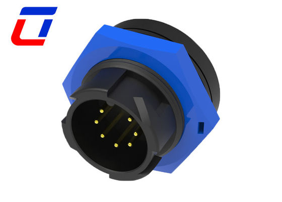 7 pin elettrici 12V connettori a filo impermeabile IP67 M19 connettore a cavo a blocco rapido