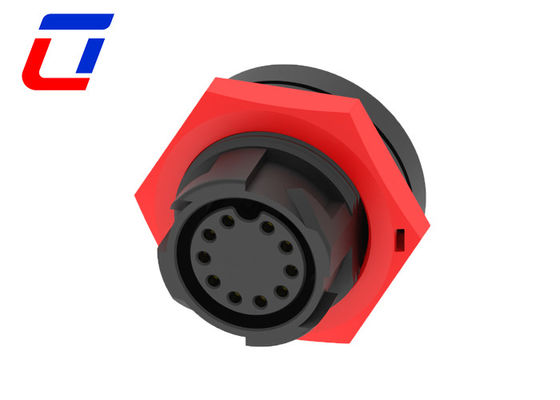 Rossa M19 IP67 connettore impermeabile 10 pin maschio femmina connettore a cavo impermeabile