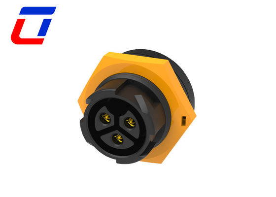 Push Lock 20A 3 Core connettore del cavo impermeabile M19 maschio femmina 3 pin