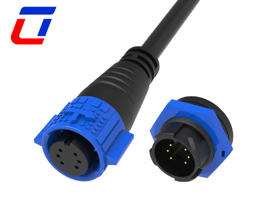 Connettore a cavo impermeabile a chiusura rapida 6 Core M19 Ip67