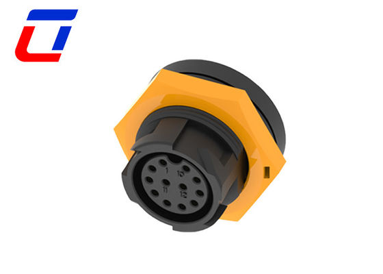 Cavo maschio 12 pin connettore impermeabile filo a bordo IP67 per la trasmissione del segnale