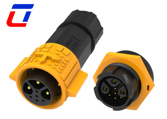 Connettore impermeabile ip67 ad alte prestazioni PA66 in plastica 3+5 multi pin M19
