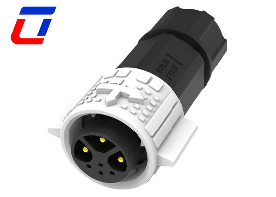 15A Segnale di alimentazione 3+4 Pin Maschio impermeabile 7 Pin Plug Femminile Pannello di montaggio connettore