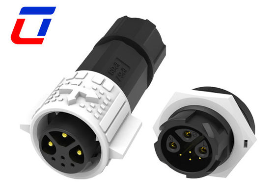 15A Segnale di alimentazione 3+4 Pin Maschio impermeabile 7 Pin Plug Femminile Pannello di montaggio connettore