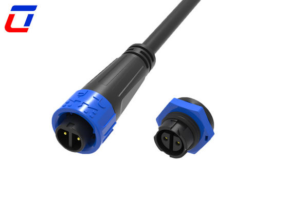 Acque resistenti 2 pin Circolare Quick Lock Wire Connector Maschio a Femmina 300V